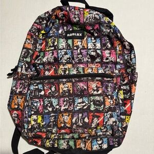 Roblox Character AOP Backpack‎ Bag Teens 14+ #A105